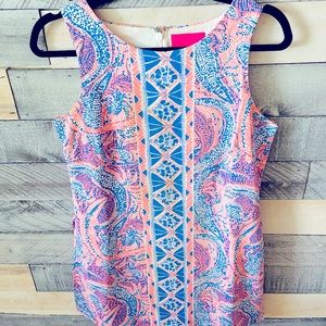 EUC Lilly Pulitzer “Maybe gator” Donna Romper (Size 4)